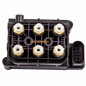 Bloque de válvula solenoide de suspensión neumática para <span class=keywords><strong>Audi</strong></span> <span class=keywords><strong>Q7</strong></span> VW Porsche <span class=keywords><strong>Jeep</strong></span> 7L0698014 95535903000 97035815303 68087233AA - Product Image 1