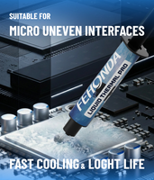 Masilla Térmica de Silicona de un Componente de 18.0 W/mk, Gel Térmico Conductor de Aluminio para Refrigeración de CPU y Cajas de Ordenador