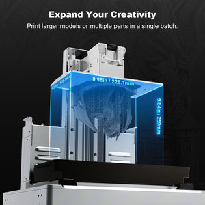 Máy in <span class=keywords><strong>3D</strong></span> DLP LCD chuyên nghiệp Magforms DIY, tạo hình tượng <span class=keywords><strong>3D</strong></span>, chất liệu nhựa UV, kích thước lớn, độ phân giải 4K 6K 8K, bước sóng 405nm, màu sắc chuyên nghiệp - Product Image 3