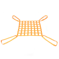 Filet de levage plat en polyester avec boucles à cliquet, vente en gros
