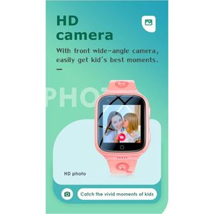 นาฬิกาอัจฉริยะสำหรับเด็ก K9 4G พร้อมระบบนำทาง GPS กันน้ำ IP67 หน้าจอ TFT รองรับวิดีโอคอล กล้องถ่ายรูป ฟังก์ชั่นชำระเงิน แบตเตอรี่ 1000mAh สำหรับเด็ก - Product Image 4