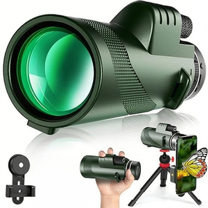 Bán Buôn 80X100 Độ Nét Cao Dài Phạm Vi Bằng Một Mắt Kính Thiên Văn Với Người Giữ Điện Thoại Và Chân Máy Ngoài Trời Cắm Trại Săn Bắn Kính Thiên Văn - Product Image 1