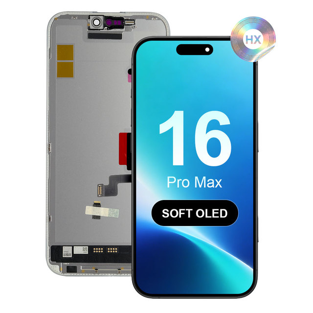 High Quality Mobile Phone Lcd for iphone 16 Pro Max Screen Replacement Touch Lcd for iphone 16 Pro Max Oled Screen Replacement