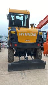 Hyundai R60 W Gebruikte Wielgraafmachine <span class=keywords><strong>6</strong></span> <span class=keywords><strong>Ton</strong></span> Tweede Handwiel Graafmachine 60wvs - Product Image 3