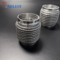 Tuyau flexible en acier inoxydable de type maille, ultraléger, avec une épaisseur de 1 mm pour système d'échappement universel