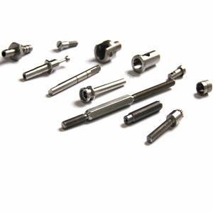 Ejes torneados CNC de precisión Mecanizado personalizado de aluminio/acero inoxidable - Product Image 4