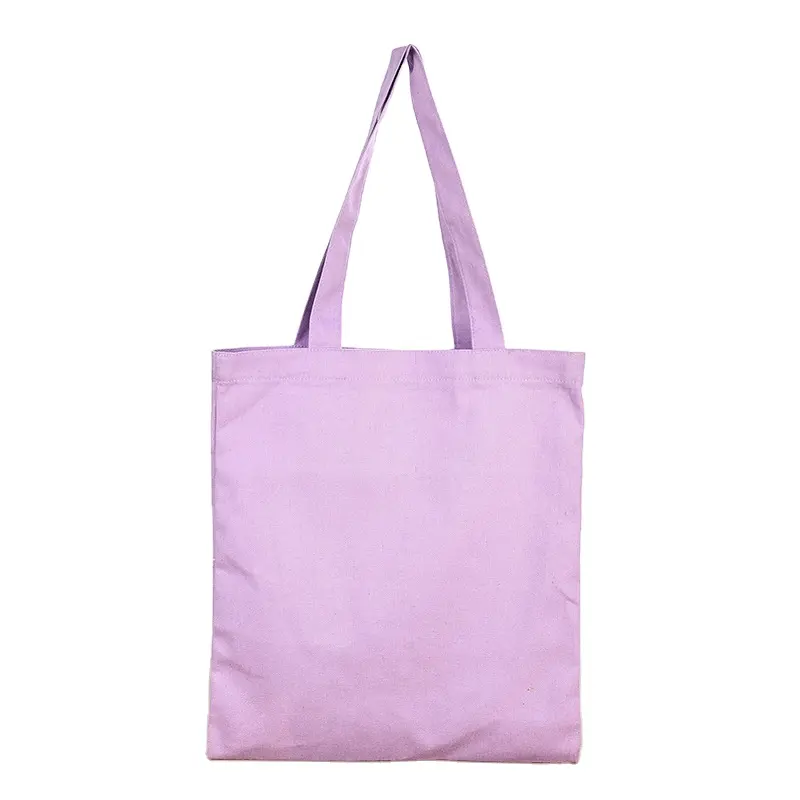 Customized logo cute shoulder bag designer pink shopping squirrel purple canvas sublimation all over print canvas tote bag