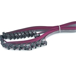 Konektor IDC Female ke Male Pitch 2.54mm, Kabel Data Flat <span class=keywords><strong>Ribbon</strong></span> 6-50 Pin - Product Image 3