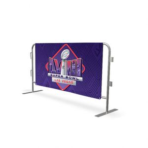 Heavy-Duty Portable Barrier Jacket Foldable Event Fence Covers for Trade Shows <b>Road</b> Advertising Crowd Tradeshows' Banners' - Product Image 1