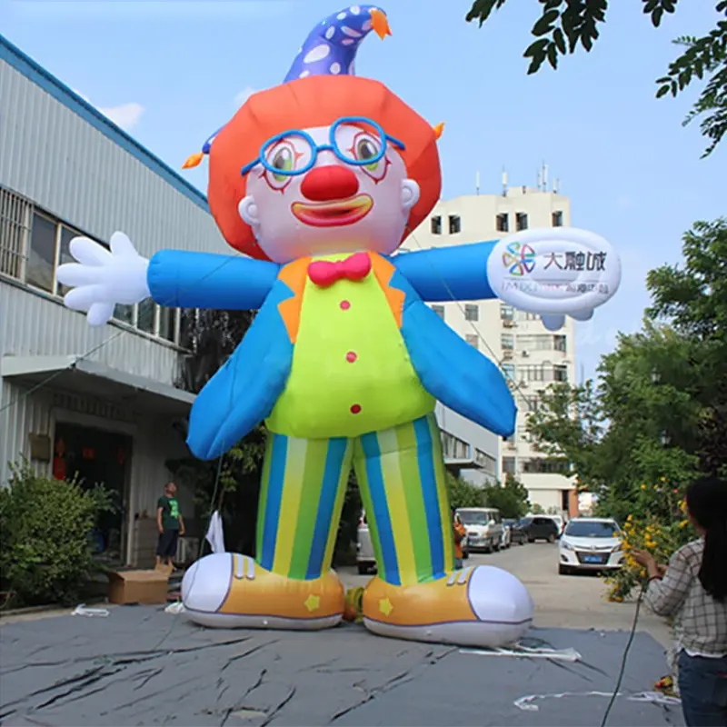 CH event inflatable costume joker pvc inflatable advertising cartoon advertising inflatable balloon