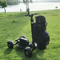 Voiturette de golf électrique pliable à 4 roues 48V 2400W pour adultes