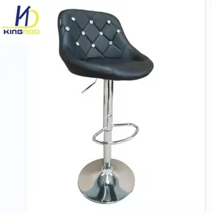Бархатный шарнирный бархатный регулируемый по высоте барный стул с металлической рамой барный стул для продажи