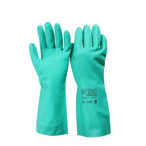 Gants <span class=keywords><strong>ANSELL</strong></span> 37-175 en caoutchouc nitrile résistant aux produits chimiques, résistant à l'usure, résistant à l'huile, résistant aux acides et aux alcalis, épaisseur 0,46 mm - Product Image 1
