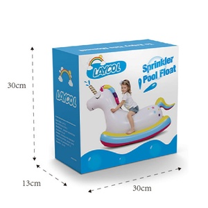 Bateau gonflable 2-en-1 de 72 pouces pour piscine, grand dinosaure, pour l'été, équipement de loisirs aquatiques gonflable - Product Image 6