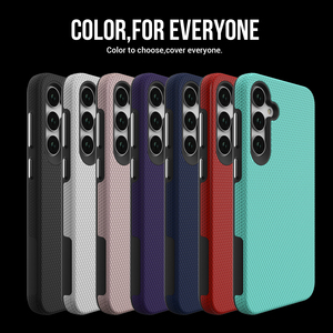 Tam giác thiết kế chống xước mềm TPU <span class=keywords><strong>PC</strong></span> Combo Trường hợp chống sốc điện thoại di động Trường hợp đối với Samsung Galaxy A55 A53 A15 A25 - Product Image 6