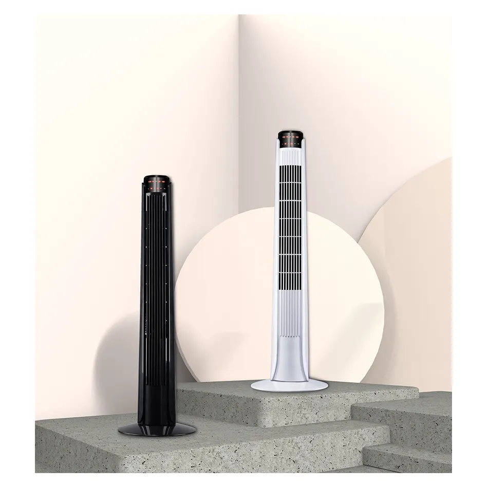 Eddaair Mobile Cooling Bladeless Fan With Bipolar Ionization Electric Floor Air Purifier Noiseless Bladeless Air Purification