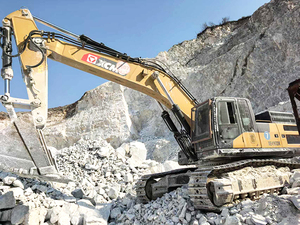 Excavatrice sur chenilles hydraulique XCMG officielle XE490DK de 48 tonnes d'occasion à vendre - Product Image 2