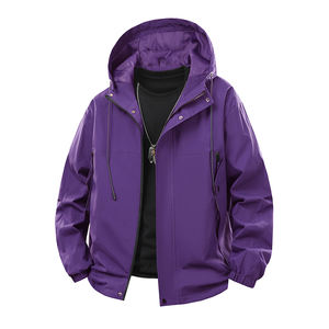 Chaqueta con capucha de alta calidad, nueva chaqueta de exterior para primavera y otoño para hombres y mujeres, con el mismo estilo holgado y moderno, deportiva y genial. - Product Image 5