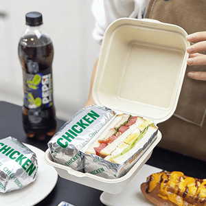 Papel de Aluminio Personalizado a Prueba de Aceite, Papel de Hornear Tipo Panal, Papel Kraft para Envolver Alimentos, Papel de Aluminio de Grado Alimenticio para Sándwiches y Hamburguesas - Product Image 5