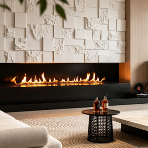Chimenea de <span class=keywords><strong>Etanol</strong></span> Inno-Fire de 36 Pulgadas, Chimenea Biológica Empotrada en la Pared, Hogar Inteligente - Product Image 3