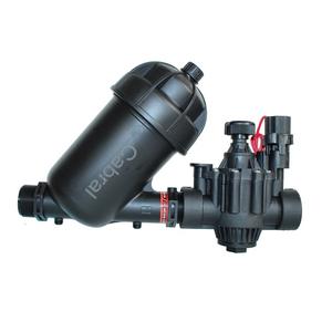 Vanne solénoïde d'irrigation Zanchen avec filtre 1 pouce, doublure en caoutchouc, contrôle de débit unidirectionnel pour systèmes d'arrosage goutte à goutte eau-air - Product Image 3