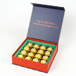 巧克力礼品boites en papier婴儿礼品盒铜版纸包装销售价格合理食品级蛋糕纸板纸盒