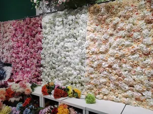 Eucalyptus Flores Artificiales Bouquet Fake Hydrangea Flower Decor Artificial Peony Rose Wedding Wall