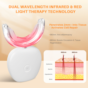 Dispositivo <span class=keywords><strong>dental</strong></span> da terapia clara vermelha do OEM para a ferramenta cura oral ortodôntica do alívio das dores com massagem da vibração - Product Image 2