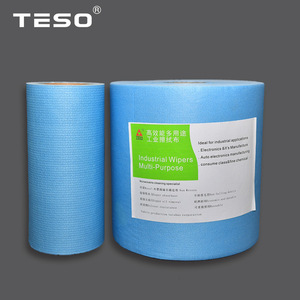 Rouleau de tissu non tissé industriel Tes Wiping Cloth 81003 monocouche absorbant l'huile - Product Image 3
