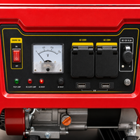 Générateur à essence 230V 50Hz 2kW 2.5kW 3kW, moteur 4 temps OHV refroidi par air, réservoir 15L, AVR 12V DC pour maison, atelier, ferme, camping