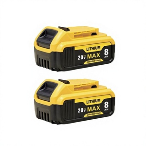 Batería Recargable Compacta de <span class=keywords><strong>20V</strong></span> 2.5Ah 18650 para Herramientas Eléctricas DEW, Taladros y Llaves de Impacto - Product Image 1