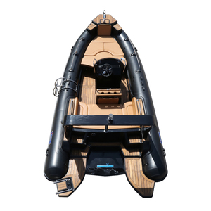 Luxury 23.3ft <strong>Inflatable</strong> Fishing Rowing <strong>Boat</strong> with 200HP Engine New Model Hypalon PVC <strong>RIB</strong> <strong>12</strong> 52cm Fiberglass Floor Sale in Italy - Product Image 5
