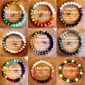 Groothandel Natuurlijke Amethist Steen Geknoopte Romantische Welvaart <span class=keywords><strong>Charms</strong></span> Modieuze Magnetische Armband Model TRSSL-9 Heren Dames Sieraden - Product Image 2