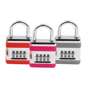 Candado <span class=keywords><strong>de</strong></span> <span class=keywords><strong>Seguridad</strong></span> Antirrobo <span class=keywords><strong>de</strong></span> Aleación <span class=keywords><strong>de</strong></span> Zinc con Barra Horizontal Grande y Combinación <span class=keywords><strong>de</strong></span> 4 Dígitos para Equipaje y Casilleros <span class=keywords><strong>de</strong></span> Gimnasio - Product Image 1