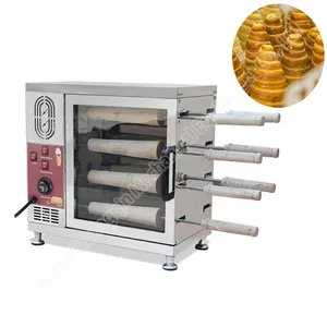 Trdelnik Kegels Machine Bagel Maken Machine Elektrische Schoorsteen Cake Machine