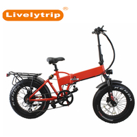 250W bicicleta eléctrica grasa bicicleta plegable marco con doble suspensión