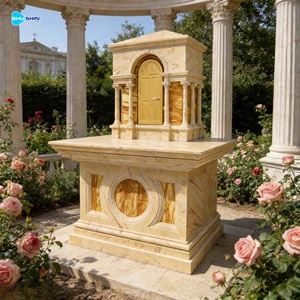 Tabernacle Catholique Religieux en Marbre Personnalisé de Grande Taille pour Décoration de Cathédrale d'Église, Autel et <span class=keywords><strong>Maison</strong></span> Sacrée - Product Image 2