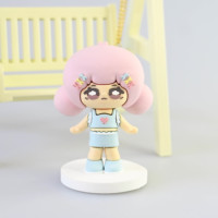 Figurines PVC personnalisées, surface mate colorée, boîte mystère, dérivés d'anime, présentoir pour collectionneurs de figurines d'action anime