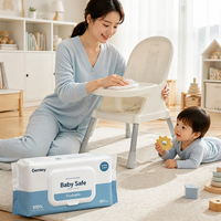 Lingettes démaquillantes quotidiennes hypoallergéniques en non-tissé épais de qualité supérieure, douces, non parfumées, infusées à l'aloe vera, pour le soin de la peau