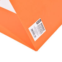 Carpeta de Oficina con Logotipo Impreso a Color, Portafolio Plegable, Almacenamiento de Archivos, Bolsa de Papel Kraft Personalizada para Archivos