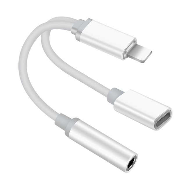 2 in 1Type C to 3.5Mm Jack Converter Earphone Audio Adapter Cable Usb C to 3.5 Aux Cable for Huawei for Xiaomi for Iphone