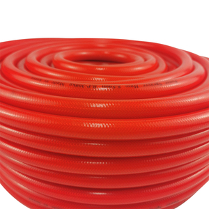 Spruzzatore Motorizzato per Alberi da Frutto Qitai con Tubo Flessibile ad Alta Pressione in PVC/Gomma Completamente Intrecciato 6,5mm Rosso - Product Image 1