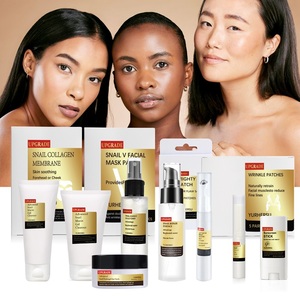 Yurhersu ốc kem dưỡng ẩm mặt kem chăm sóc da Bộ ốc Collagen dưỡng ẩm làm trắng chống nhăn Bộ chăm sóc da - Product Image 5