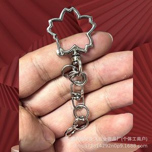 <b>Star</b> Shaped Metal Keychain Zinc Alloy Pendant Dog Buckle Jewelry Accessory For Keyring Direct Sale Factory Made - Product Image 1
