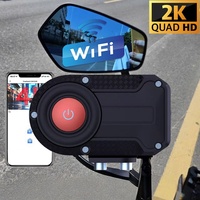 Caméra DVR 2K HD pour moto et véhicule électrique, enregistreur de conduite portable, étanche IP66, anti-tremblement, connexion WIFI, pour scooter