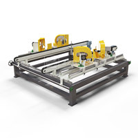 Palettes en bois Euro de haute qualité Robot automatique Machine à clouer les palettes en bois Cloueuse à palettes en bois