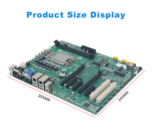 Carte mère PC industrielle avec 5 emplacements PCI, double HDMI VGA, 4 ports USB 3.0, socket <span class=keywords><strong>LGA</strong></span> <span class=keywords><strong>1155</strong></span>, <span class=keywords><strong>chipset</strong></span> B75 - Product Image 3