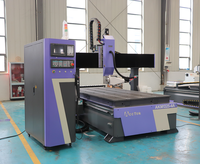 Routeur CNC 3D à commande numérique avec moteur servo 1325 pour le travail du bois, machine de fraisage CNC avec grande zone de travail
