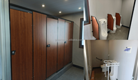 Cabine de douche et toilettes portables étanches sur mesure pour parcs urbains, zones de service, toilettes publiques préfabriquées en acier à nettoyage automatique – Fabricant