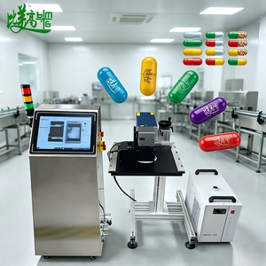 Máquina de Marcado Láser UV, Codificadora Inteligente con Visión Artificial para Marcado de Precisión en Piezas con Forma de Cápsula - Product Image 1